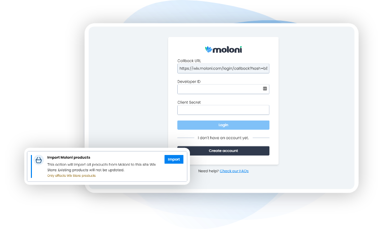 Integrate your store with Moloni